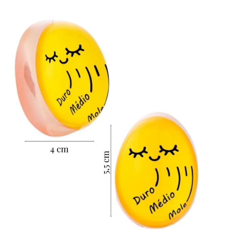 Temporizador Termômetro Ovo Cozido Egg Timer Mole Médio Duro