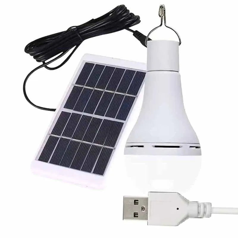 Lâmpada solar led ao ar livre à prova água portátil solar jardim pendurado luz caminhadas pesca luzes de emergência